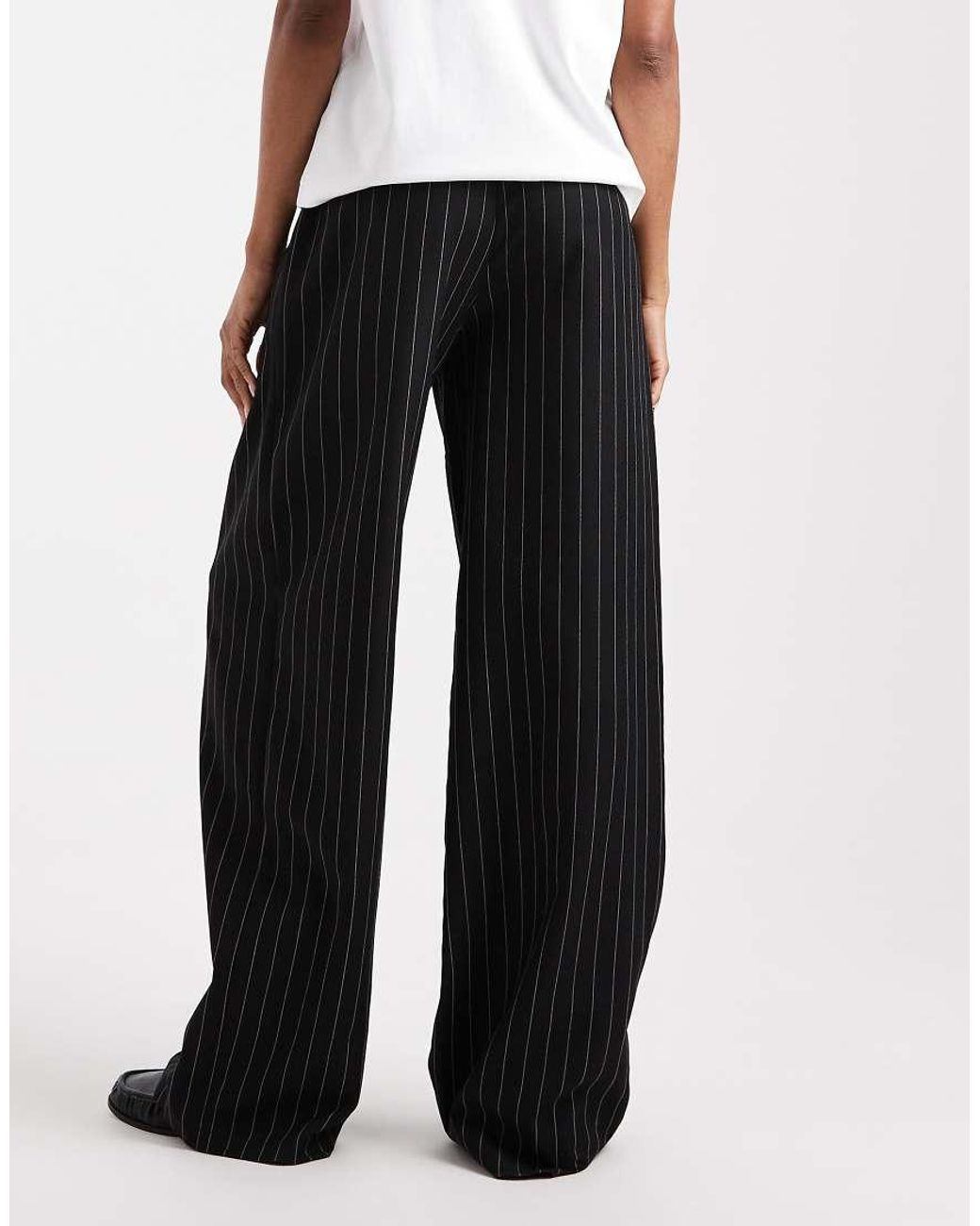 ASOS White Tall Tailored Relaxed Straight Leg Trousers