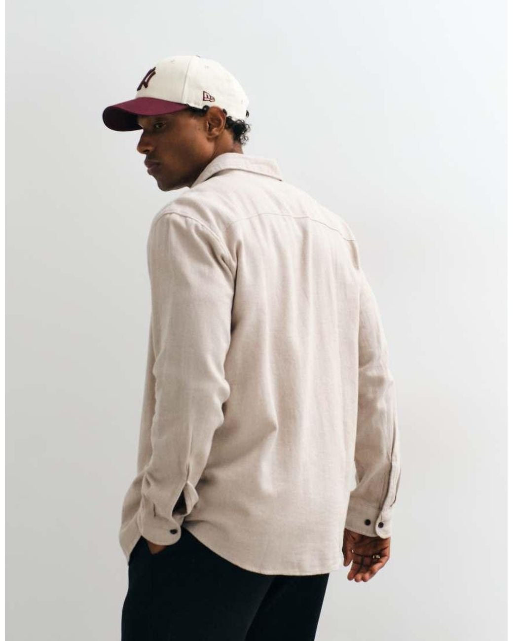 JJ Rebel Natural Textured Shirt for men