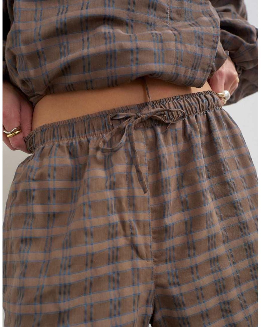 TOPSHOP Natural Co-Ord Techy Trouser