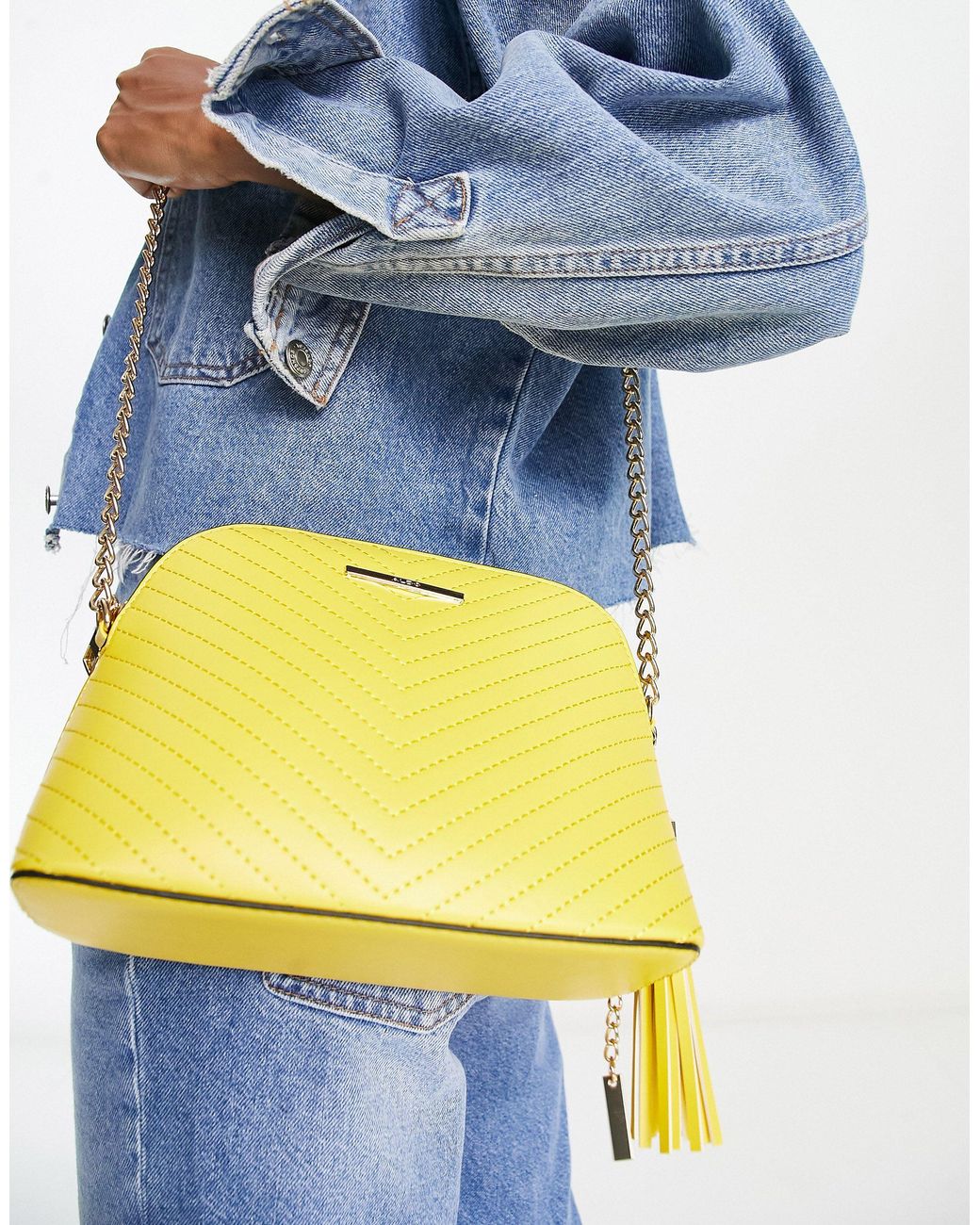 ALDO Adassi Cross Body Bag in Yellow Lyst Canada