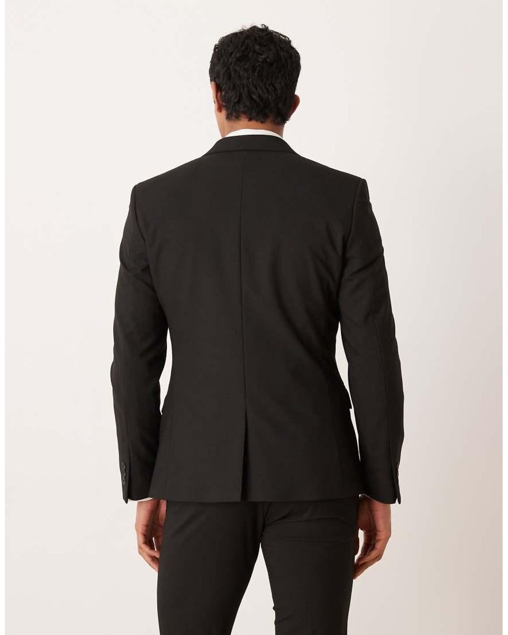 ASOS Black Skinny Suit Jacket for men