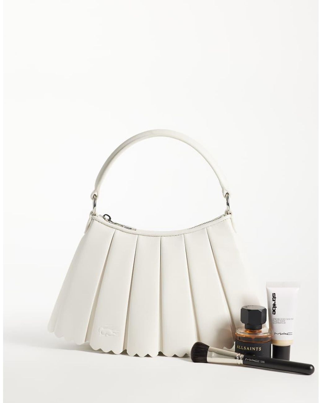 Lacoste White Lenglen Shoulder Bag