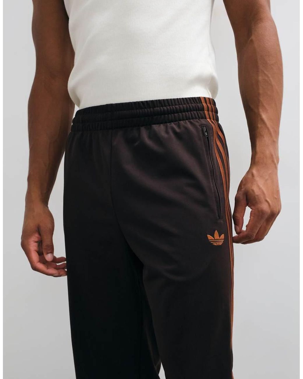 Adidas Originals White Firebird Track Pants