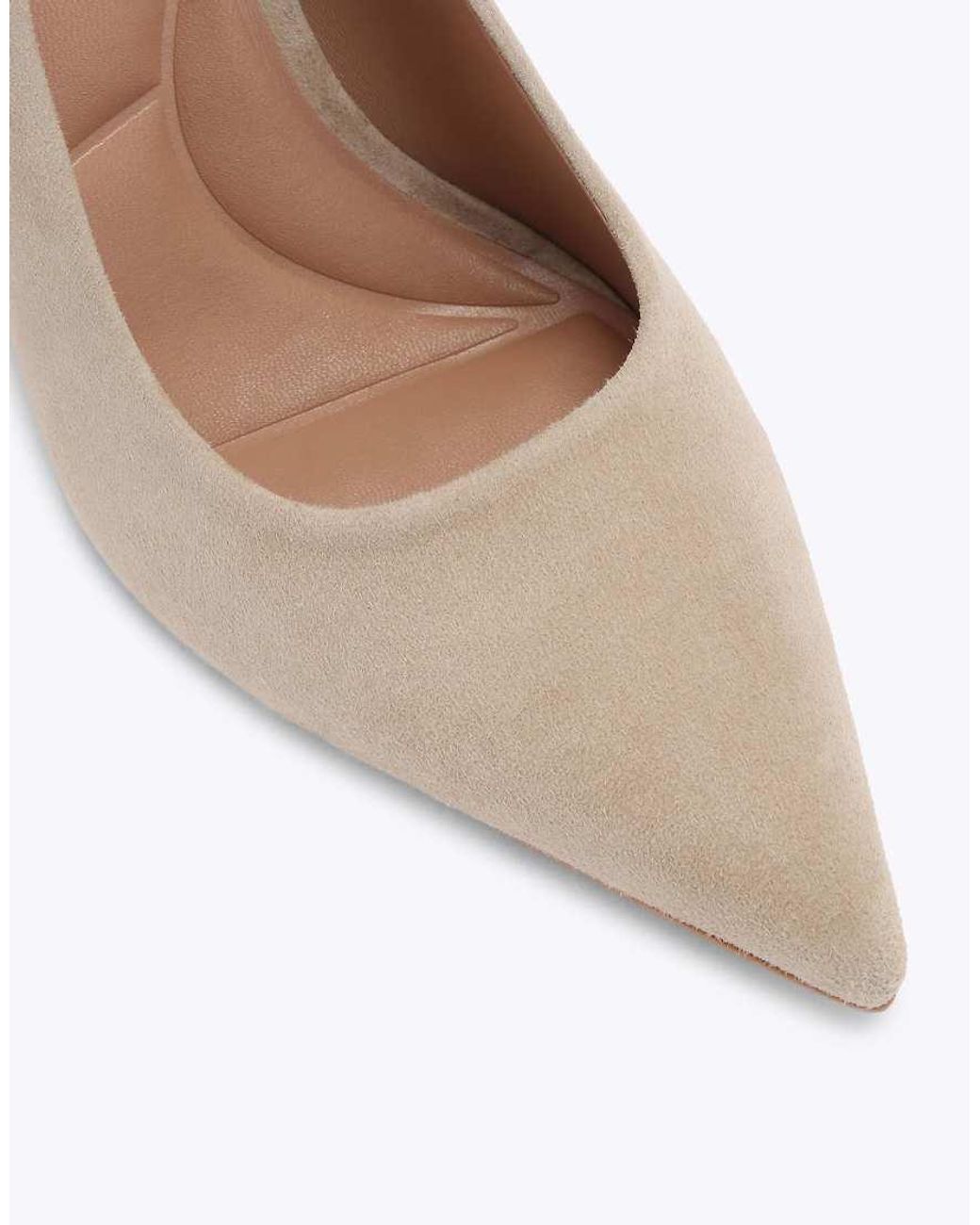 Carvela Kurt Geiger White Incanto Court Shoes