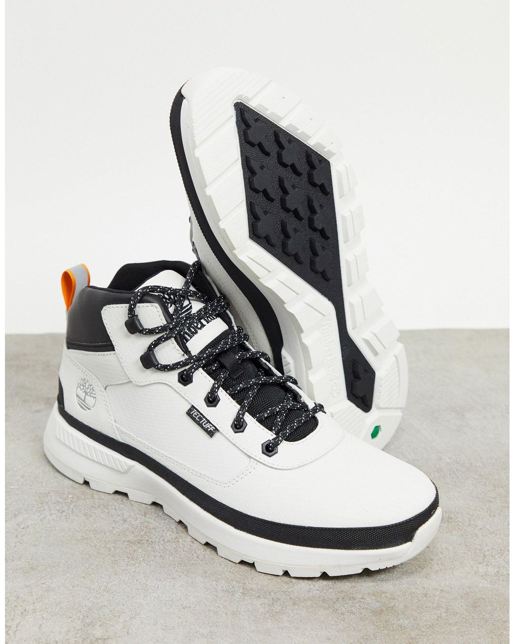 Botas blancas resistentes al agua con cuero TecTuff Timberland de Caucho de  color Blanco para hombre | Lyst