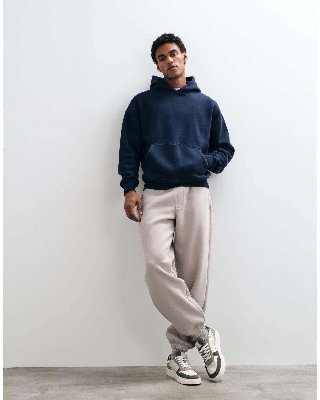 ASOS Blue Essentials Oversized Trackies for men