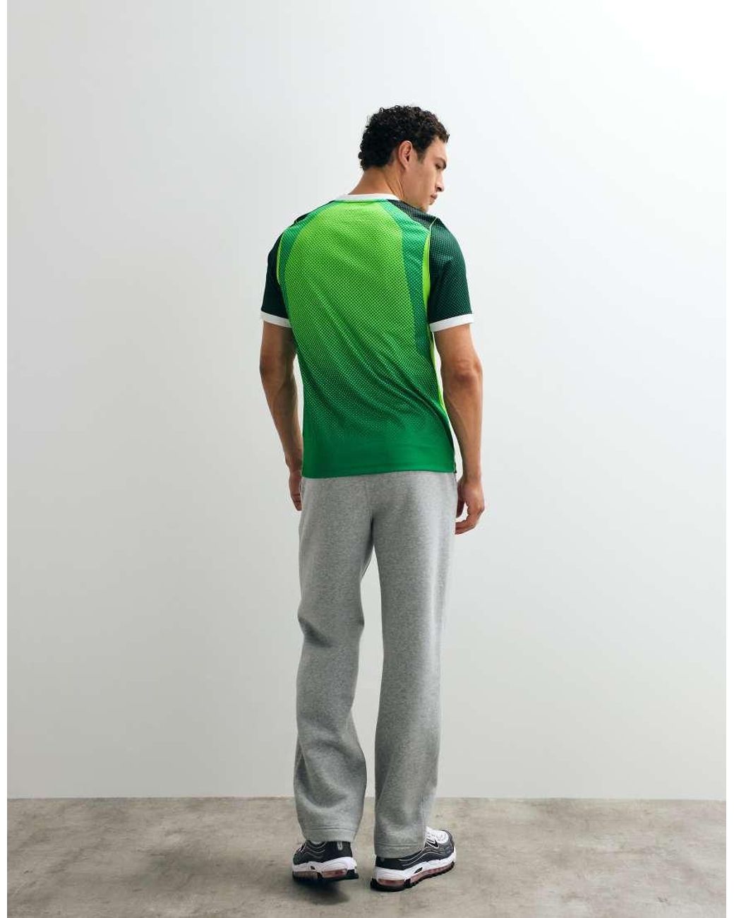 Nike Blue Club Fleece Straight Leg Logo joggers for men