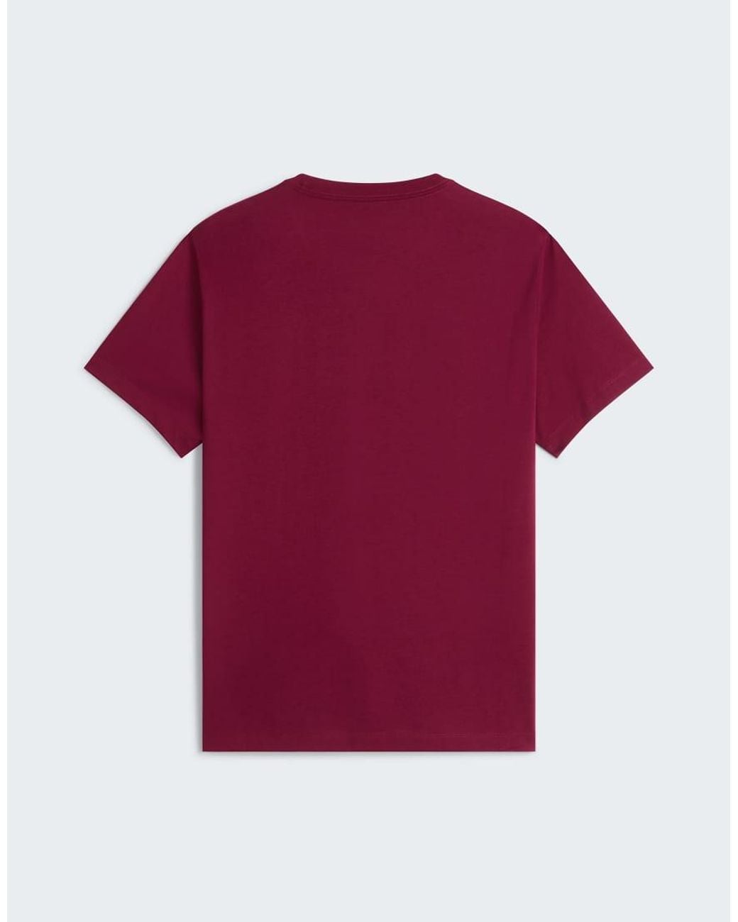 The North Face Red Evolution Simple Dome Regular T-Shirt for men