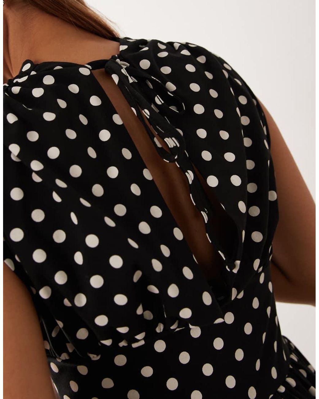 ASOS Black Short Sleeve Cinched