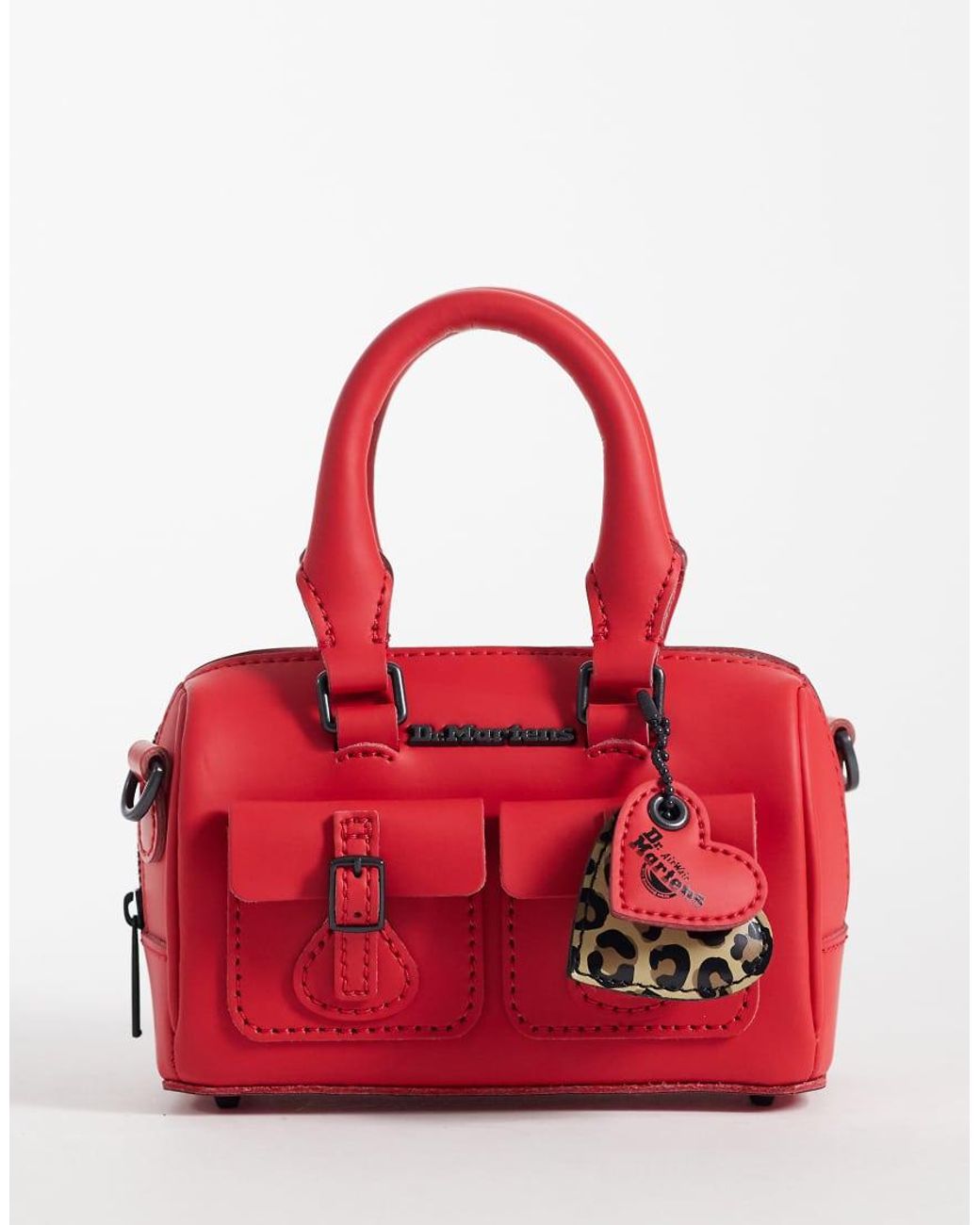 Dr. Martens Red Mini Top Handle Bag