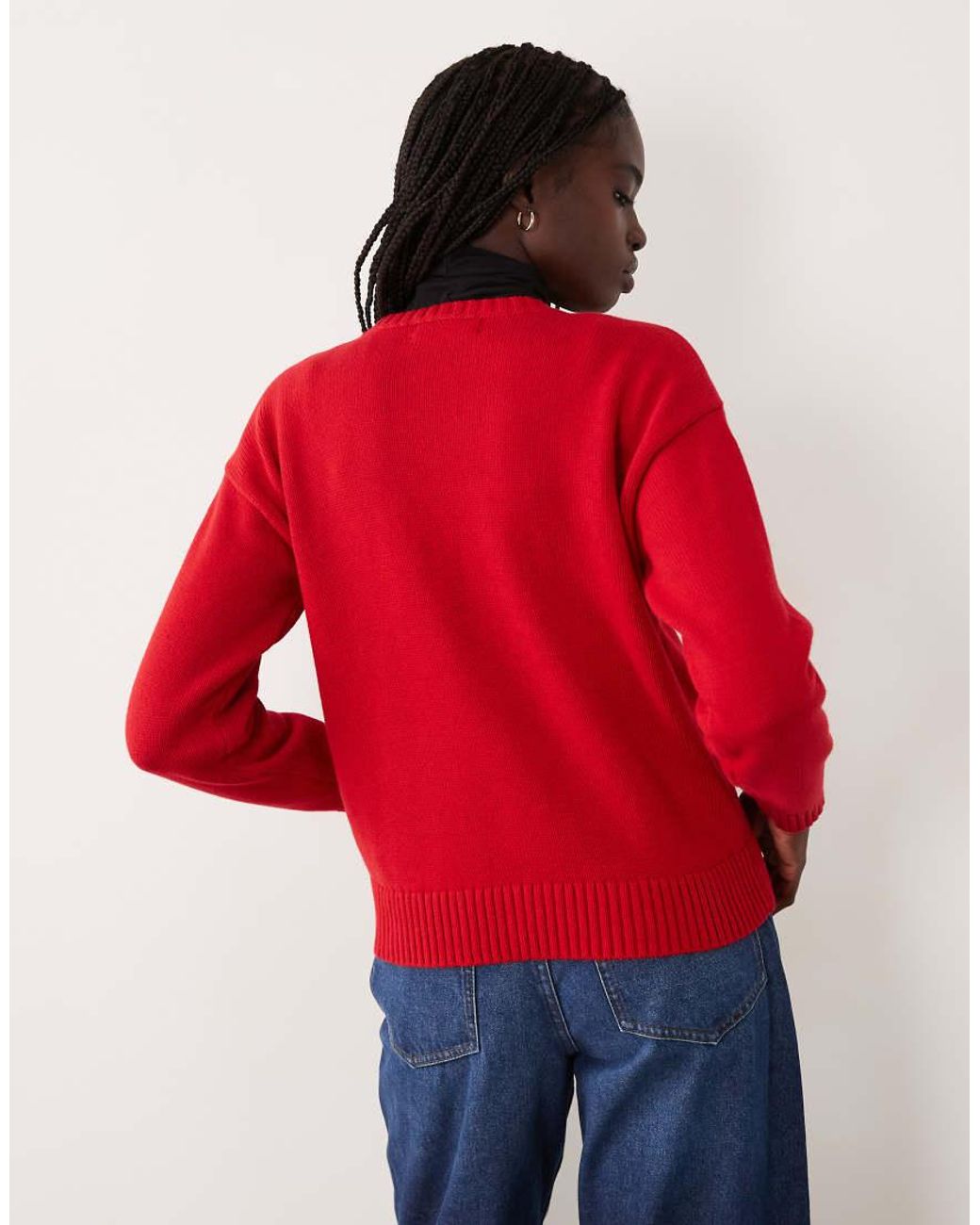 Ralph Lauren Red Dog Knit Jumper