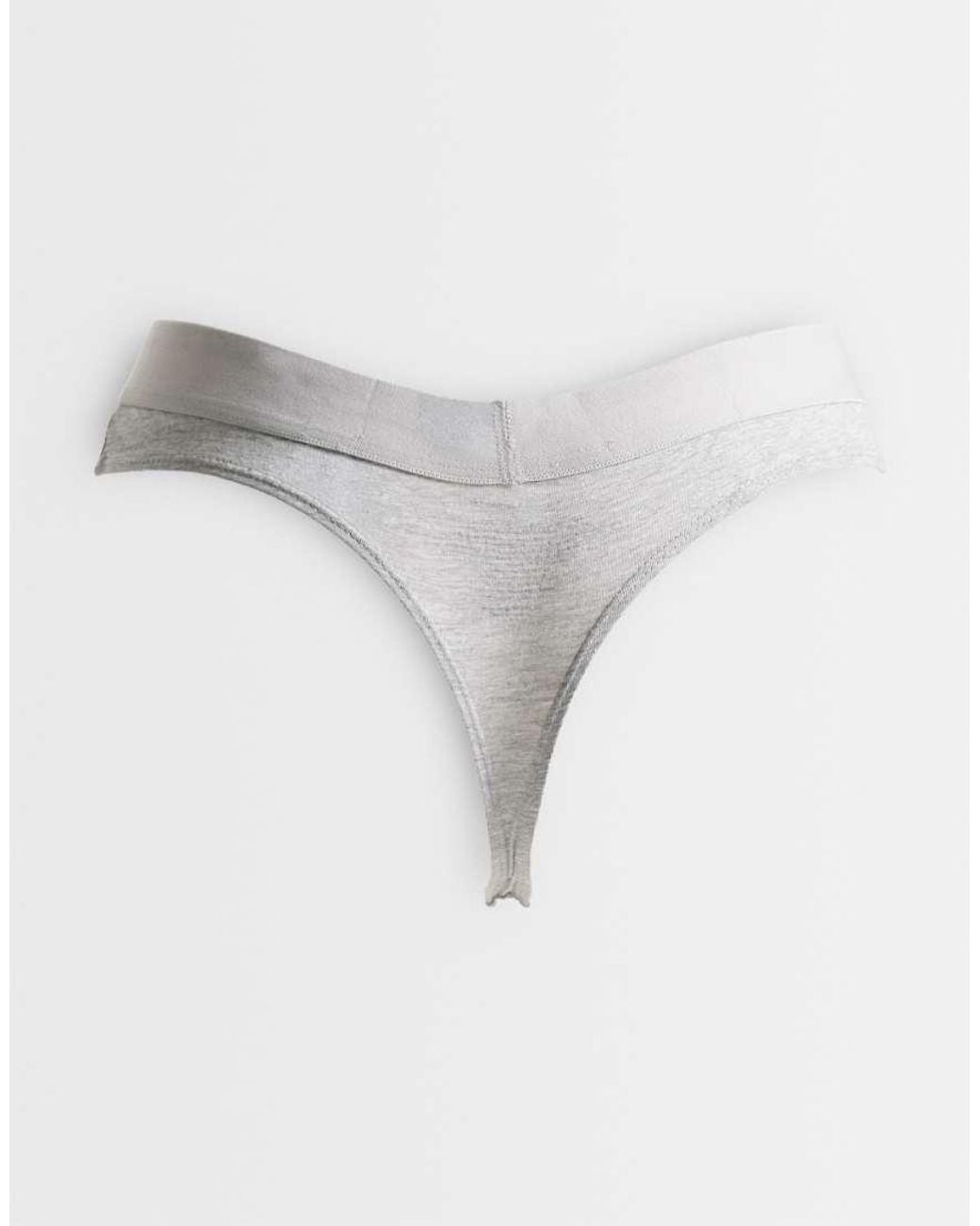 French Connection White 7 Pack Thongs