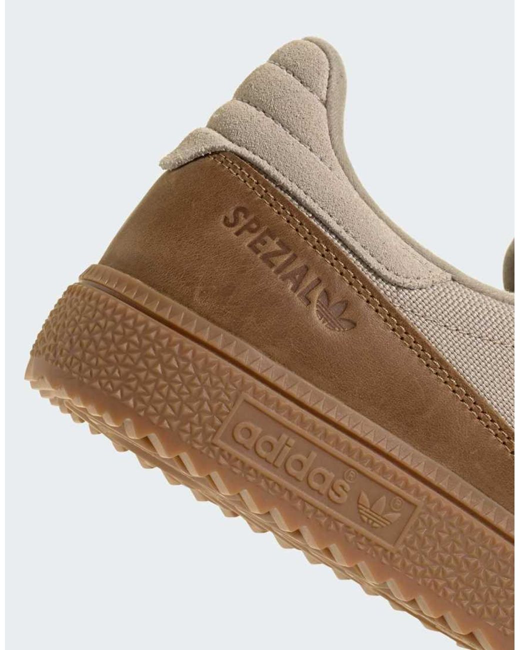 Adidas Originals Brown Handball Spezial Wtr Trainers for men