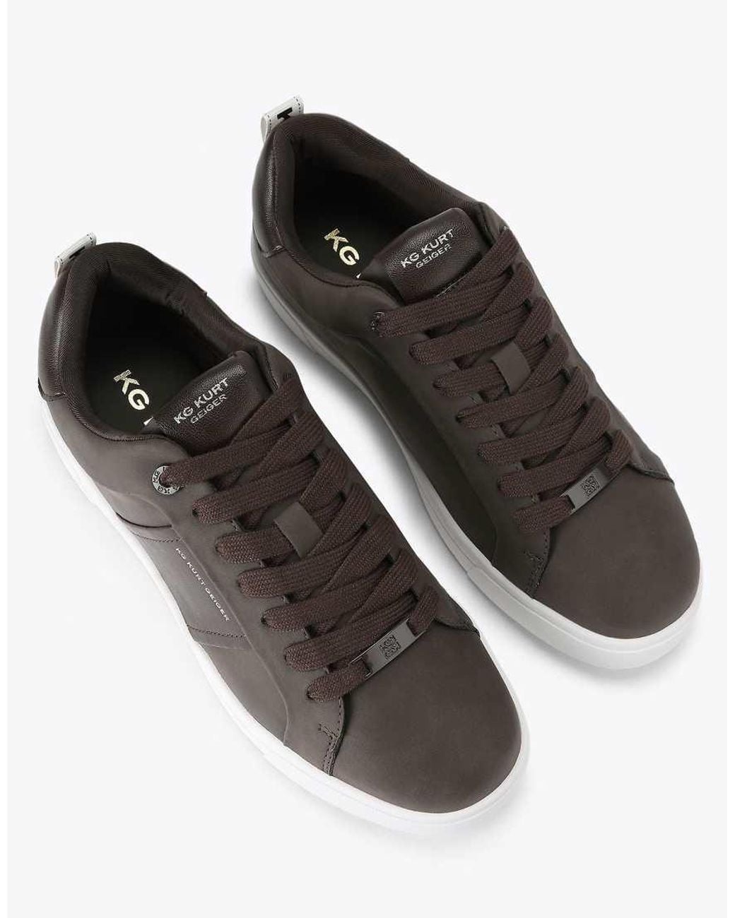 KG by Kurt Geiger Brown Noah Trainers for men