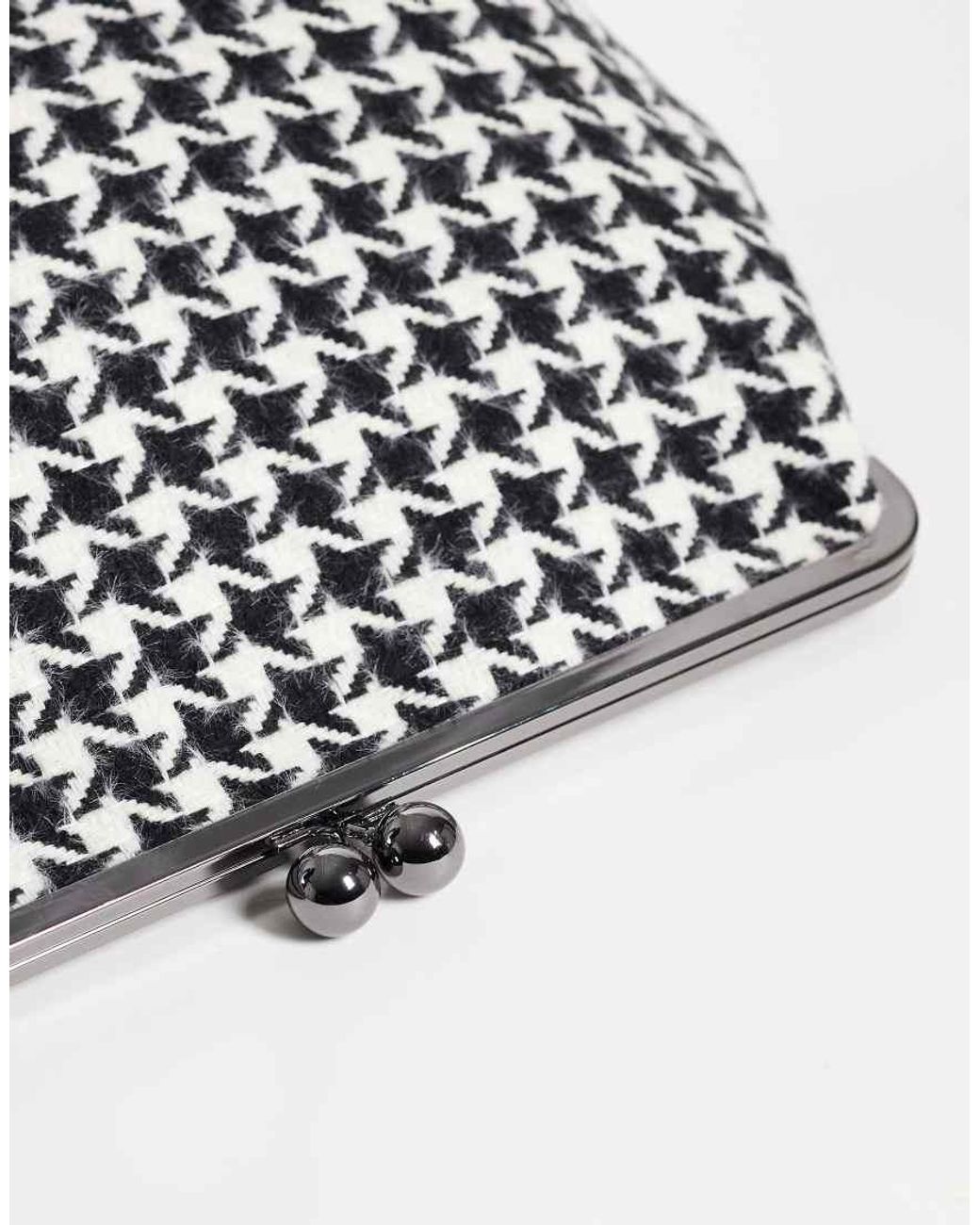 ASOS Black Oversized Frame Clutch Bag