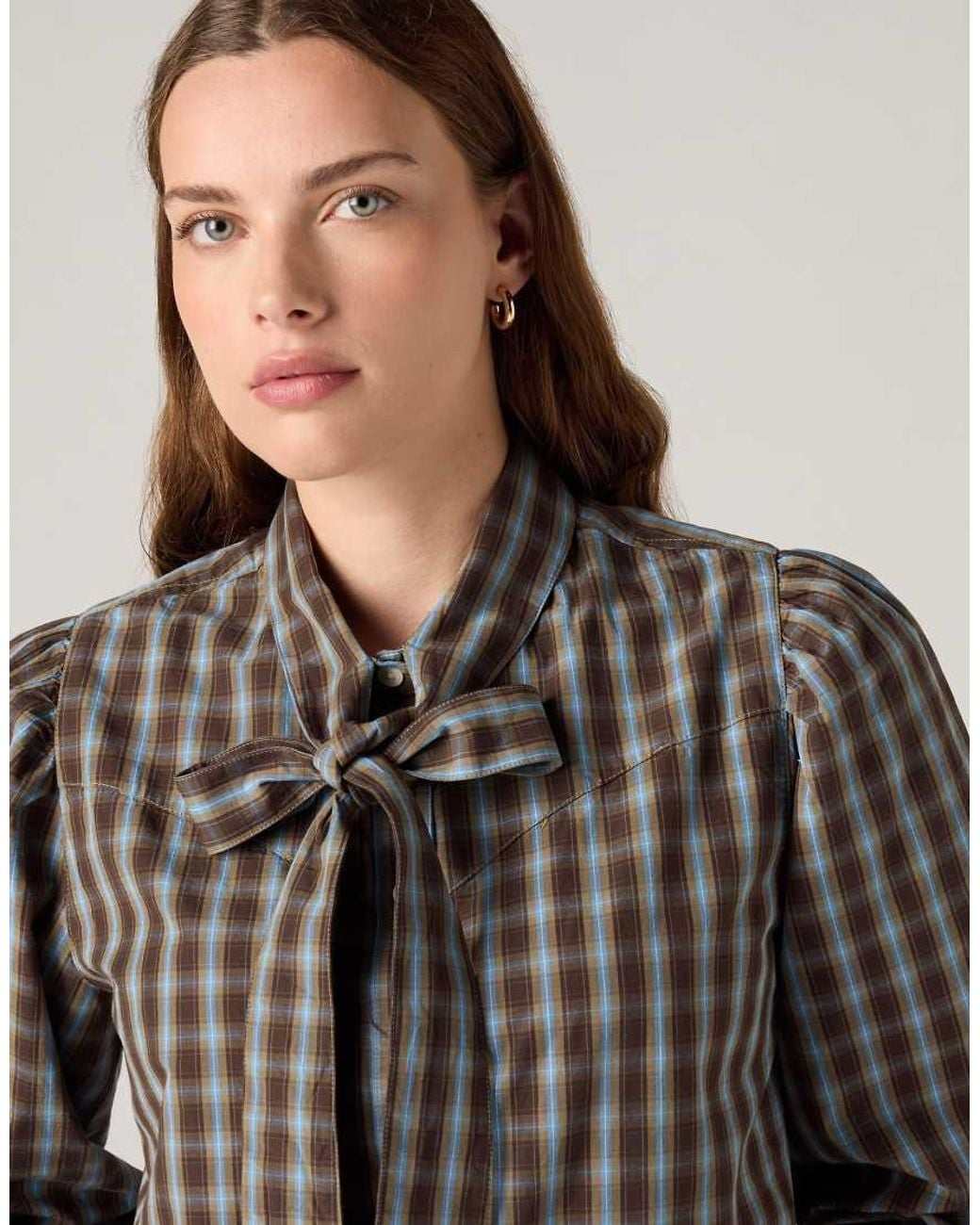 Levi's Gray Judice Western Shirt 007Xn-0008