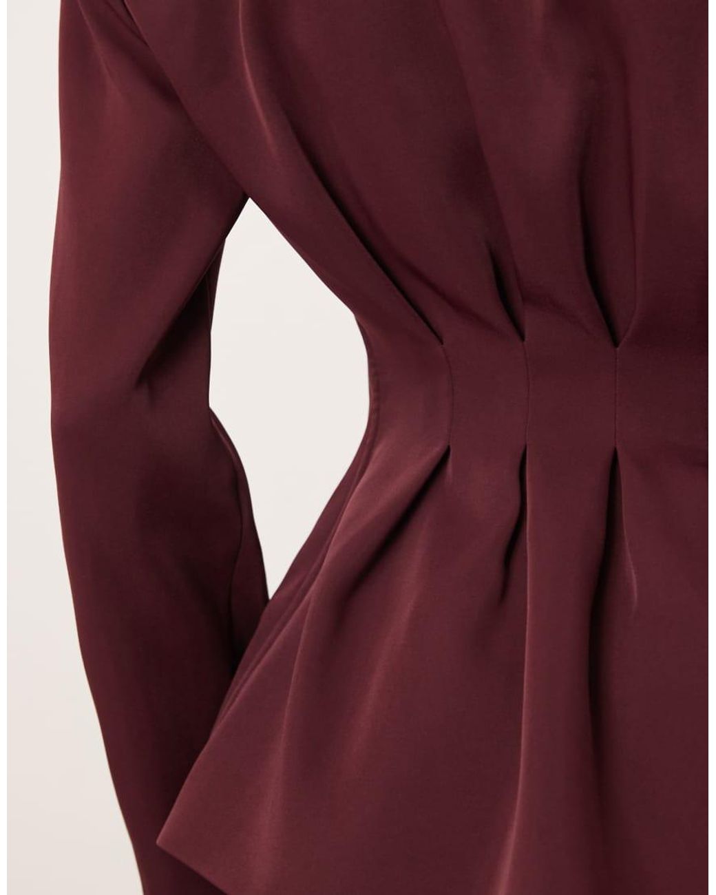 ARRANGE Purple Premium Tailored Blazer With Cinched Waist