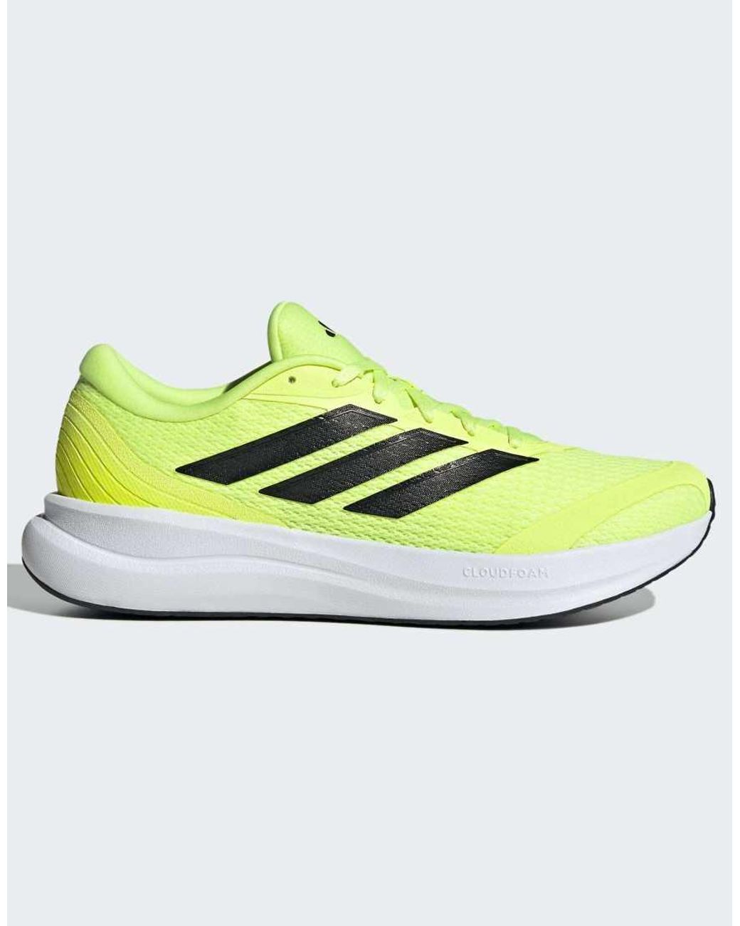 Adidas Originals Gray Run Falcon 6 Cloudfoam Running Trainers for men