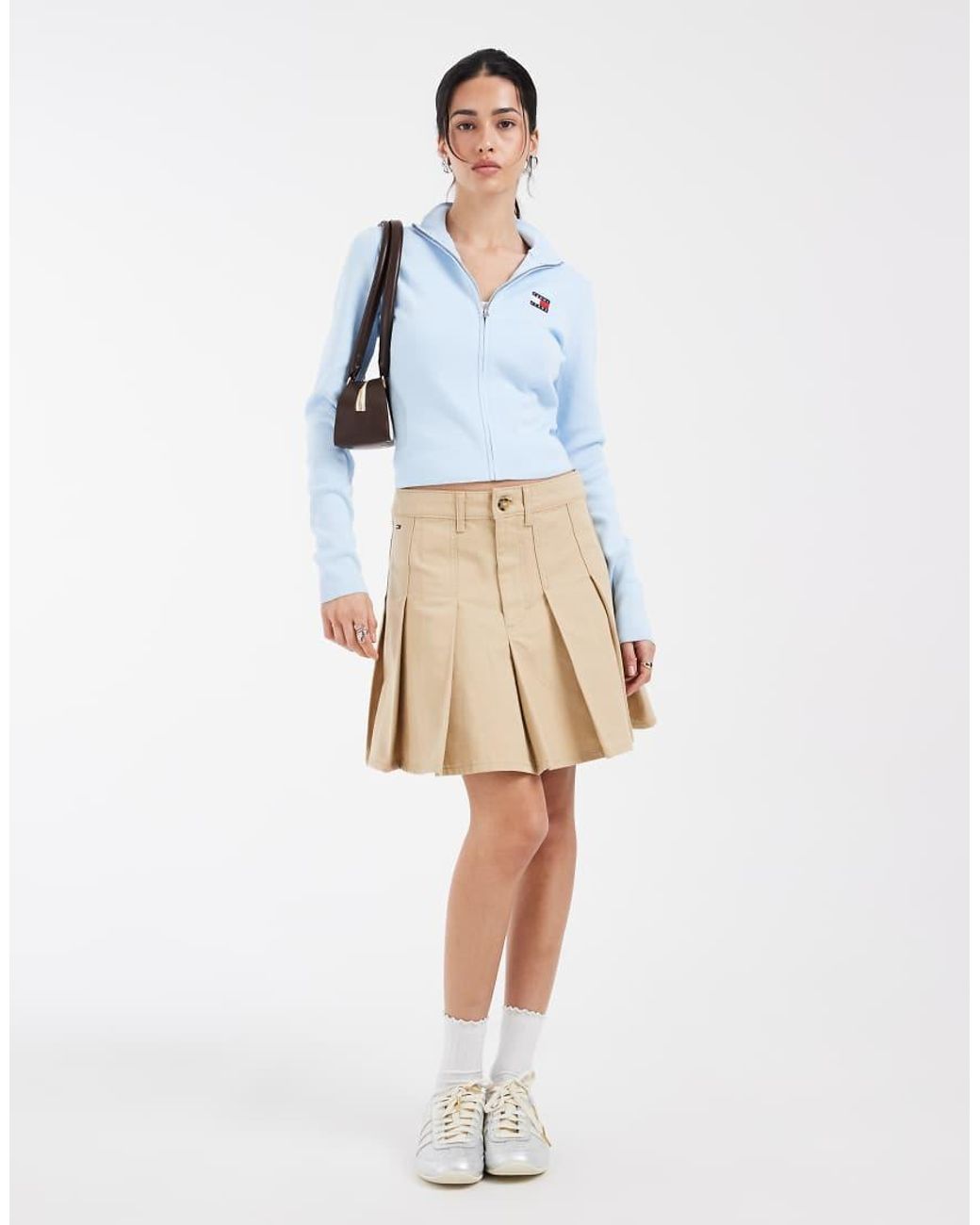 Tommy Hilfiger Hoogsluitend Vest in het Blue