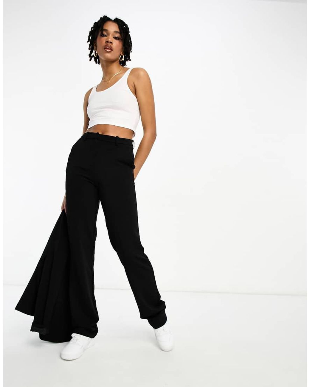 Vero Moda White Tailored Cigarette Trouser Co-Ord