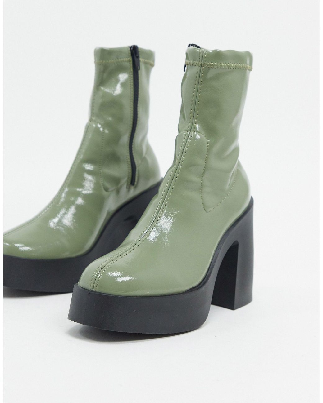 Asos clearance green boots