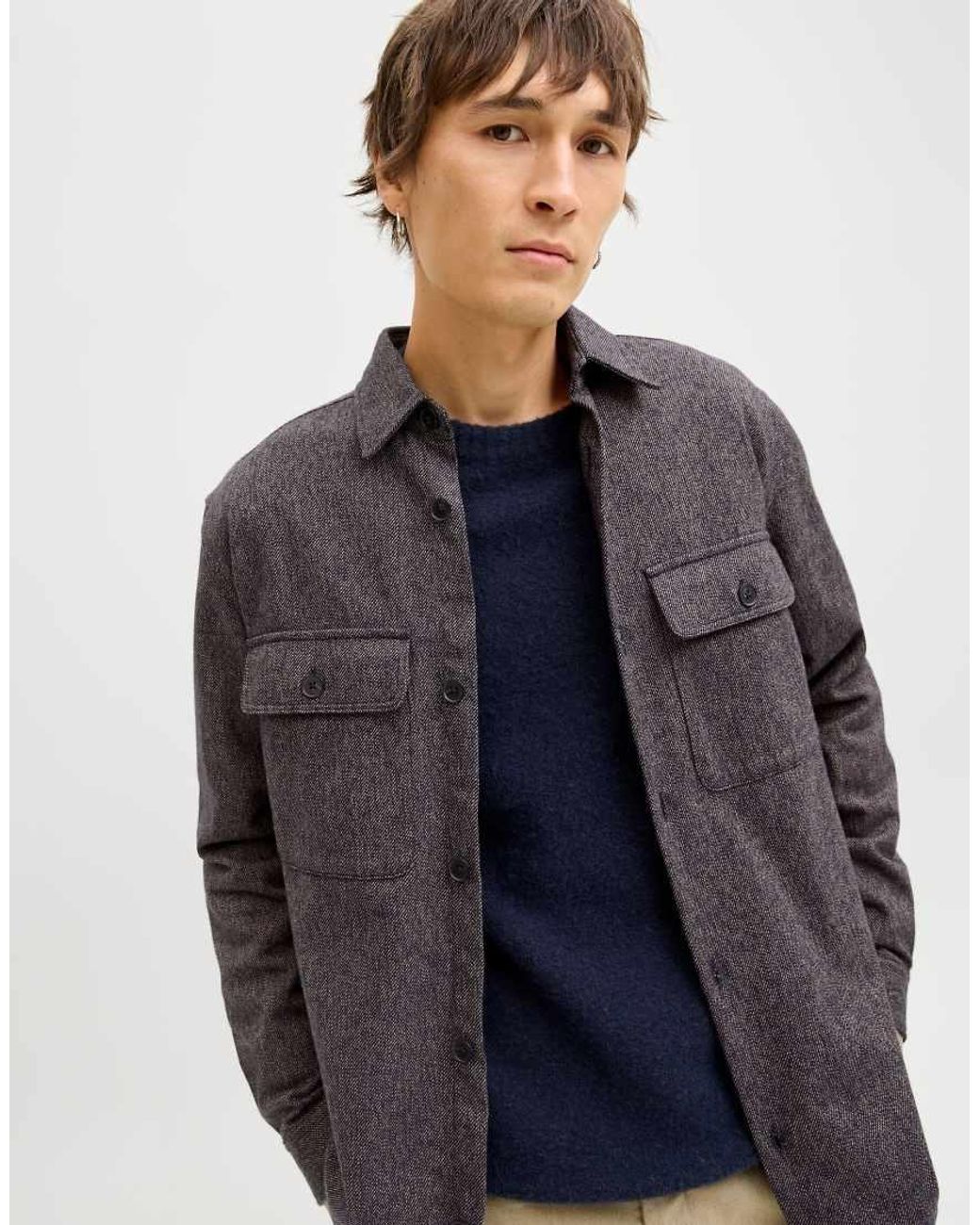 Jack & Jones Blue Overshirt for men