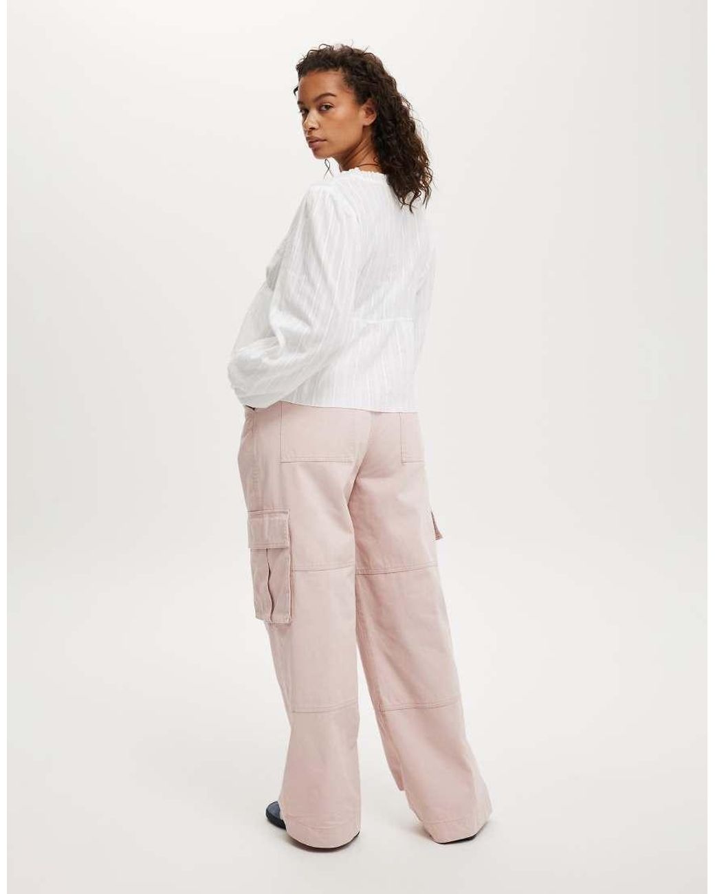 Cotton On Pink Benny Cargo Pant