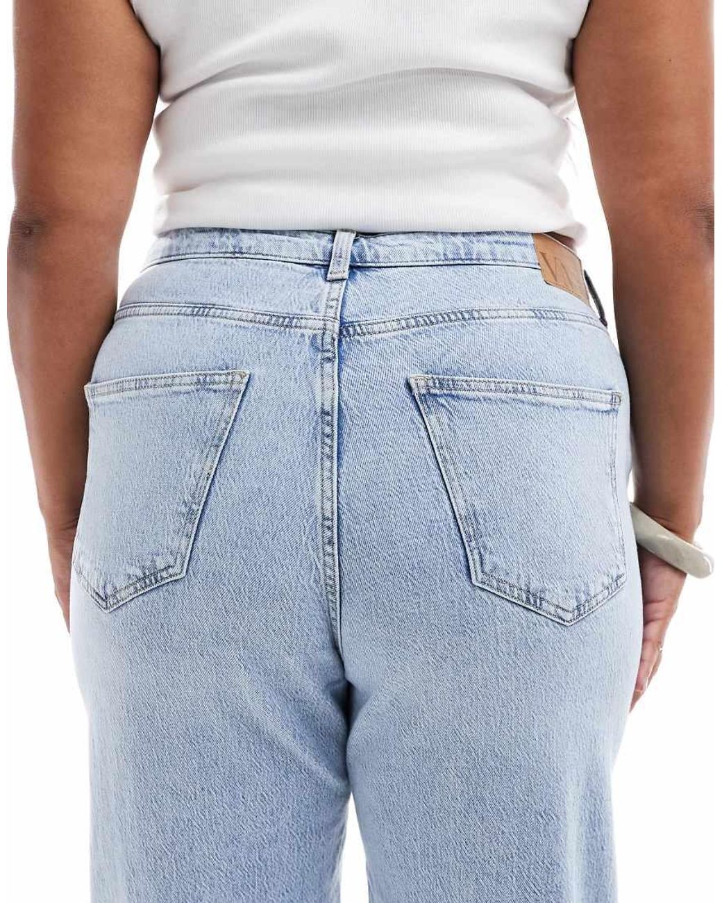 Vero Moda Blue Tessa Wide Leg Jeans