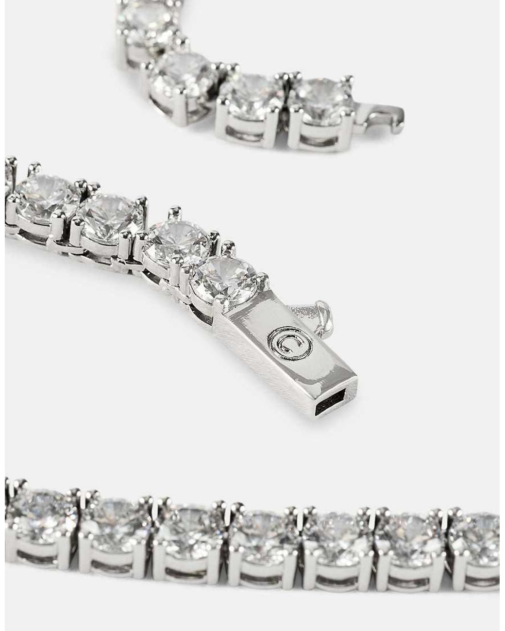 CERNUCCI White 5Mm Tennis Chain for men