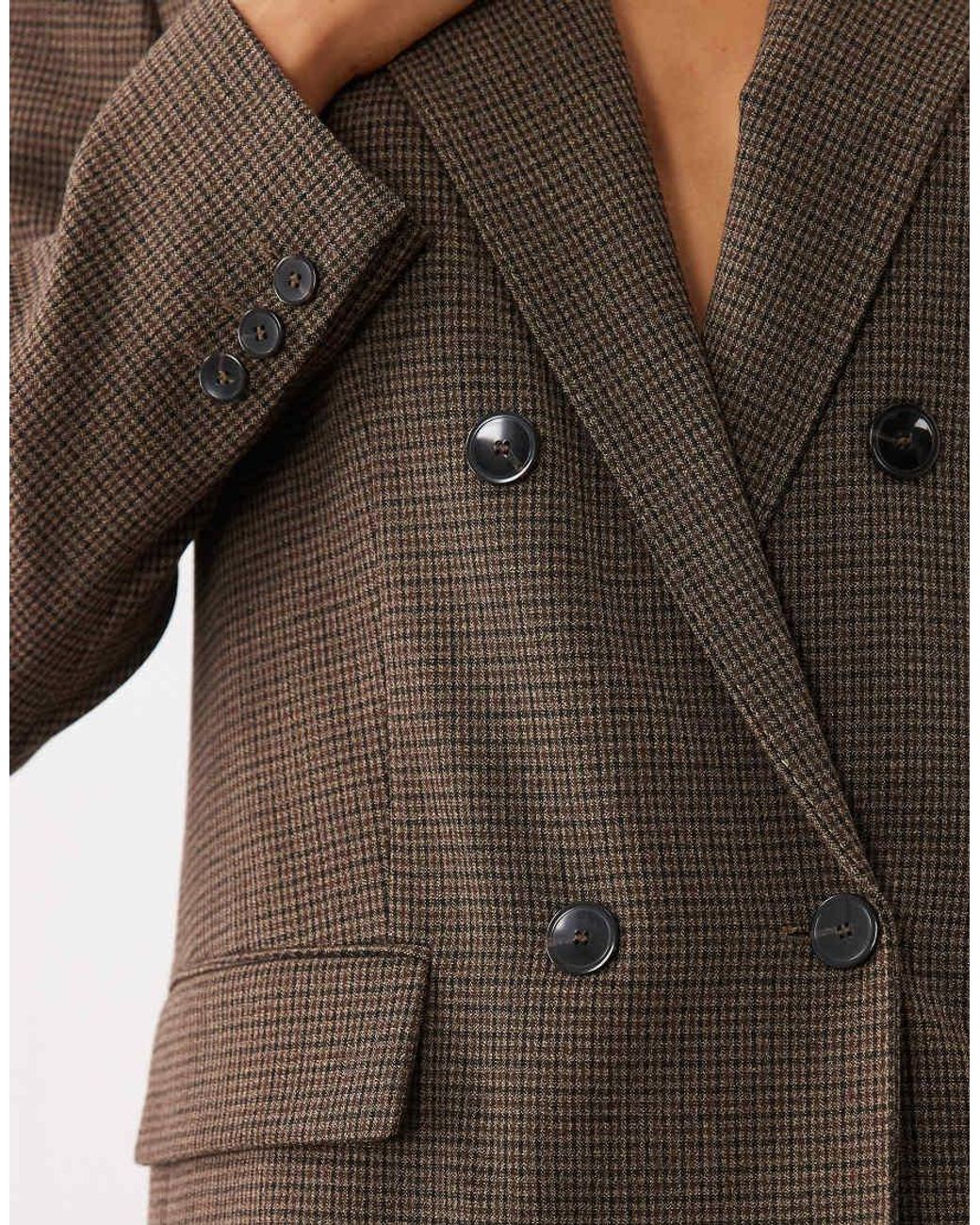Mango Brown Irise Tailored Blazer