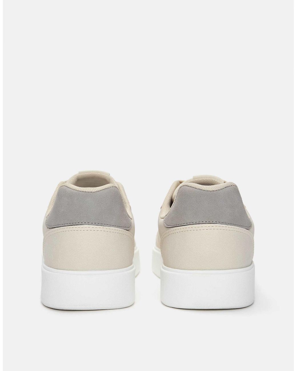 Pull&Bear – sneaker in Natural für Herren
