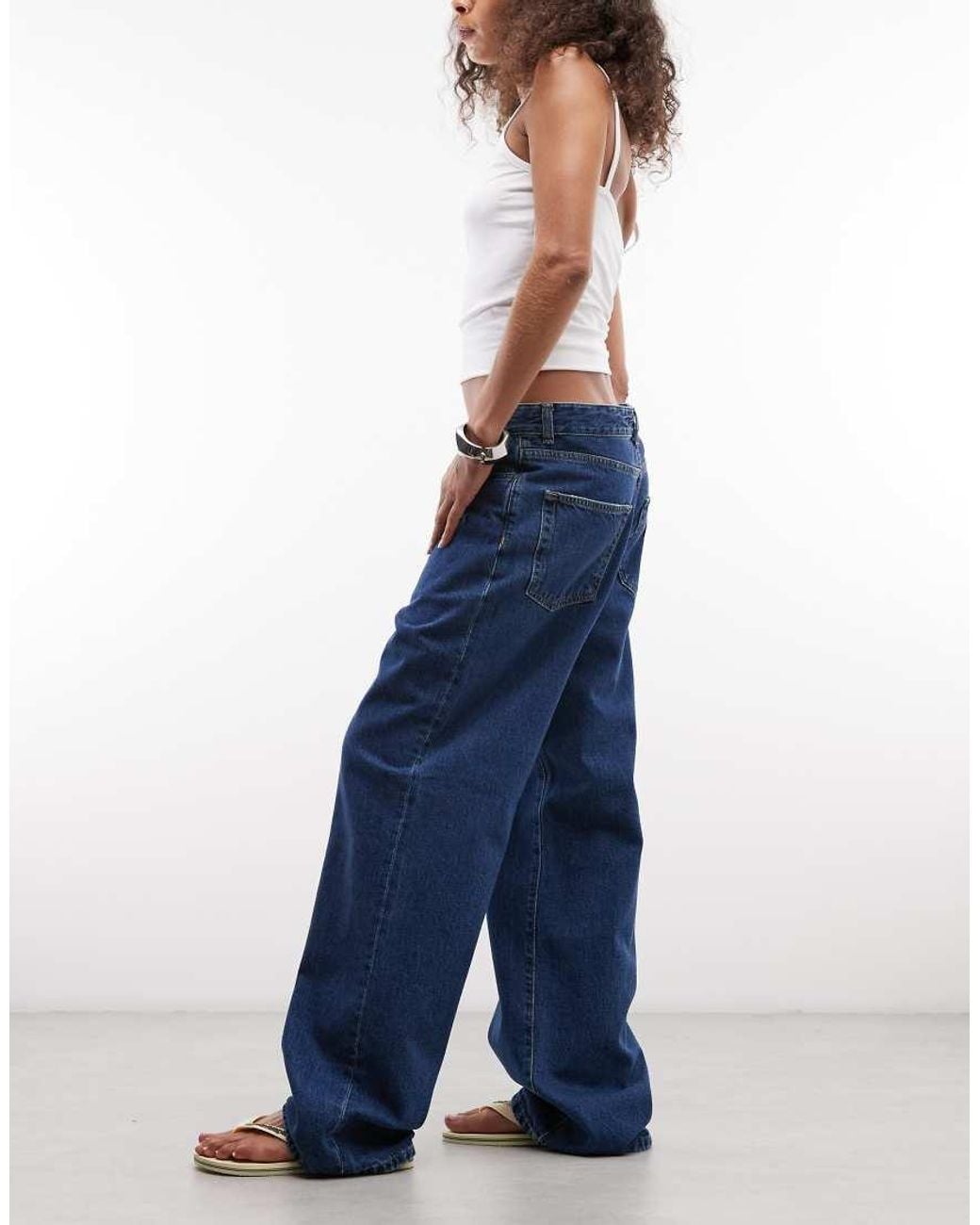 Carhartt Blue Lavine Straight Leg Jeans