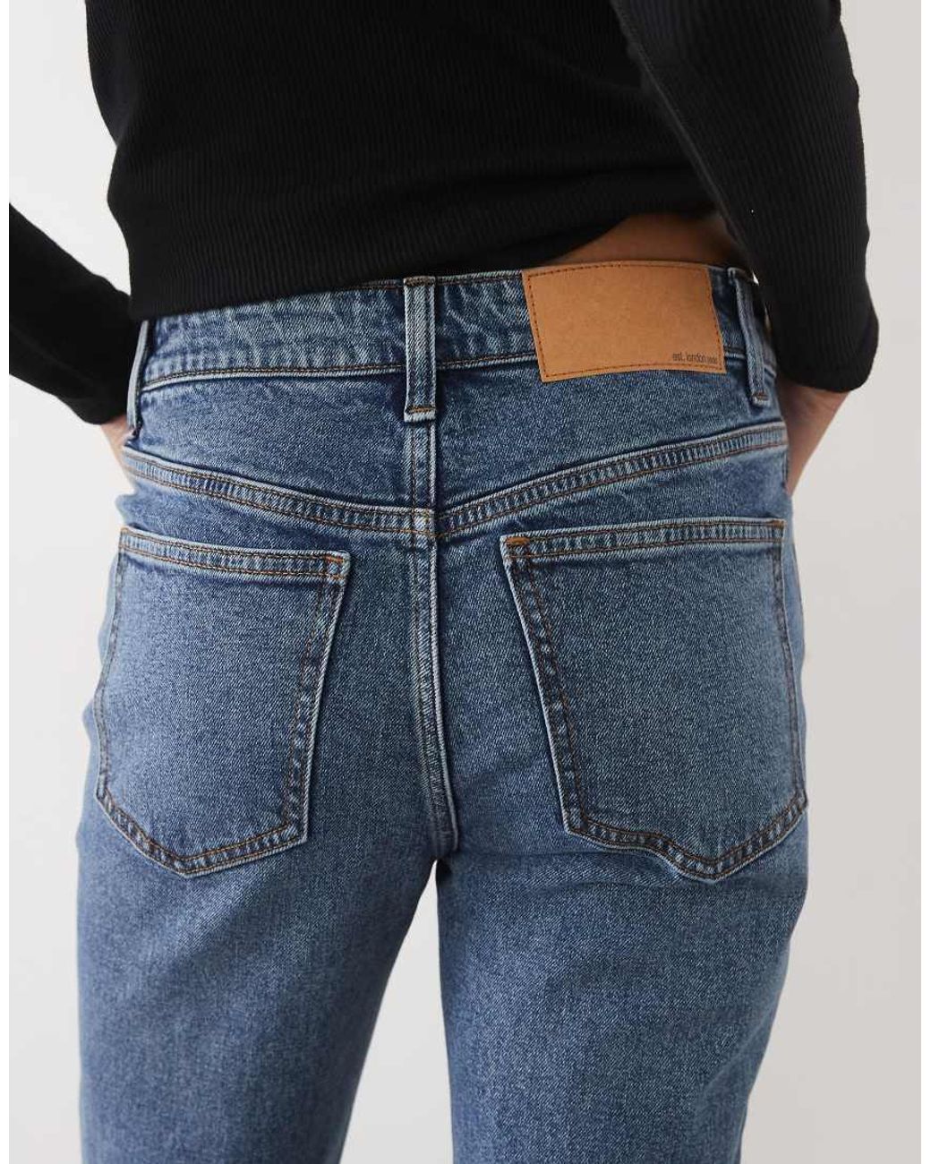 ASOS Blue Asos Design Tall Bootcut Flare Jean