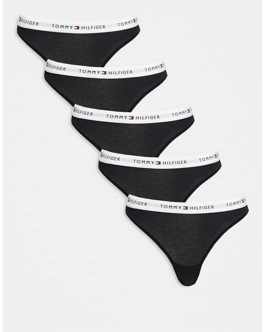 Tommy Hilfiger White Essential Cotton 5 Pack Briefs