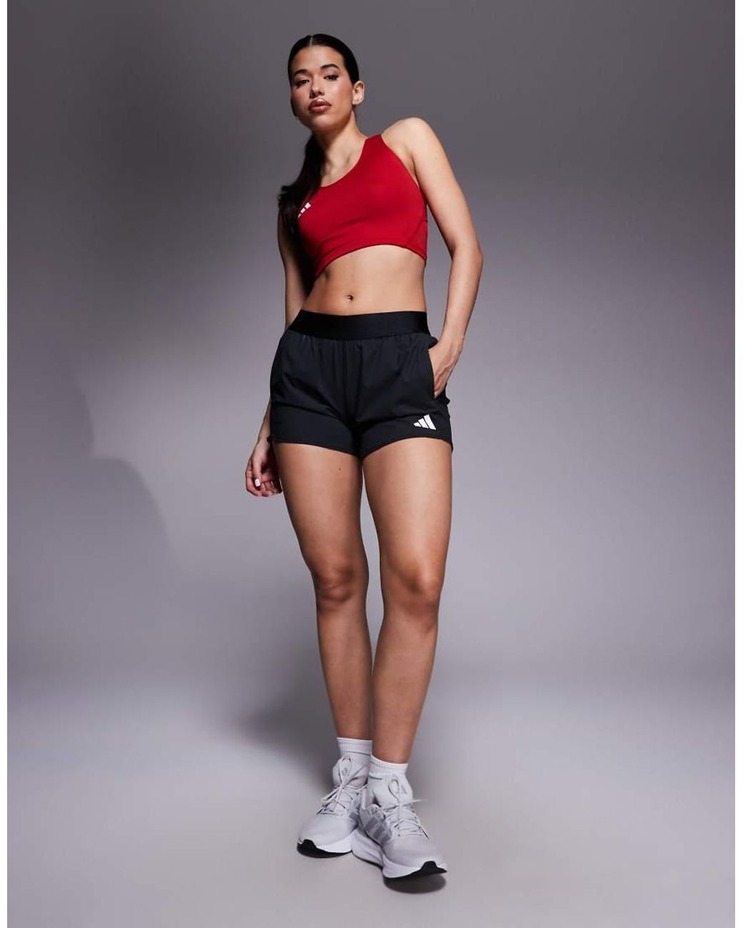Adidas Originals Blue Adidas Running Flex Pacer Shorts
