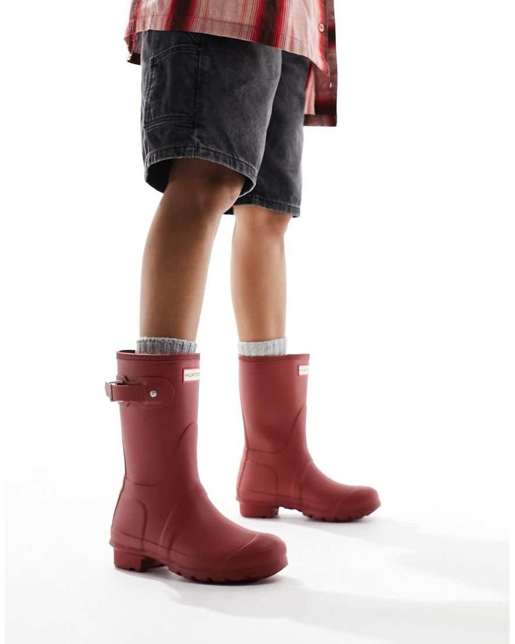 Hunter Red Original Short Wellies
