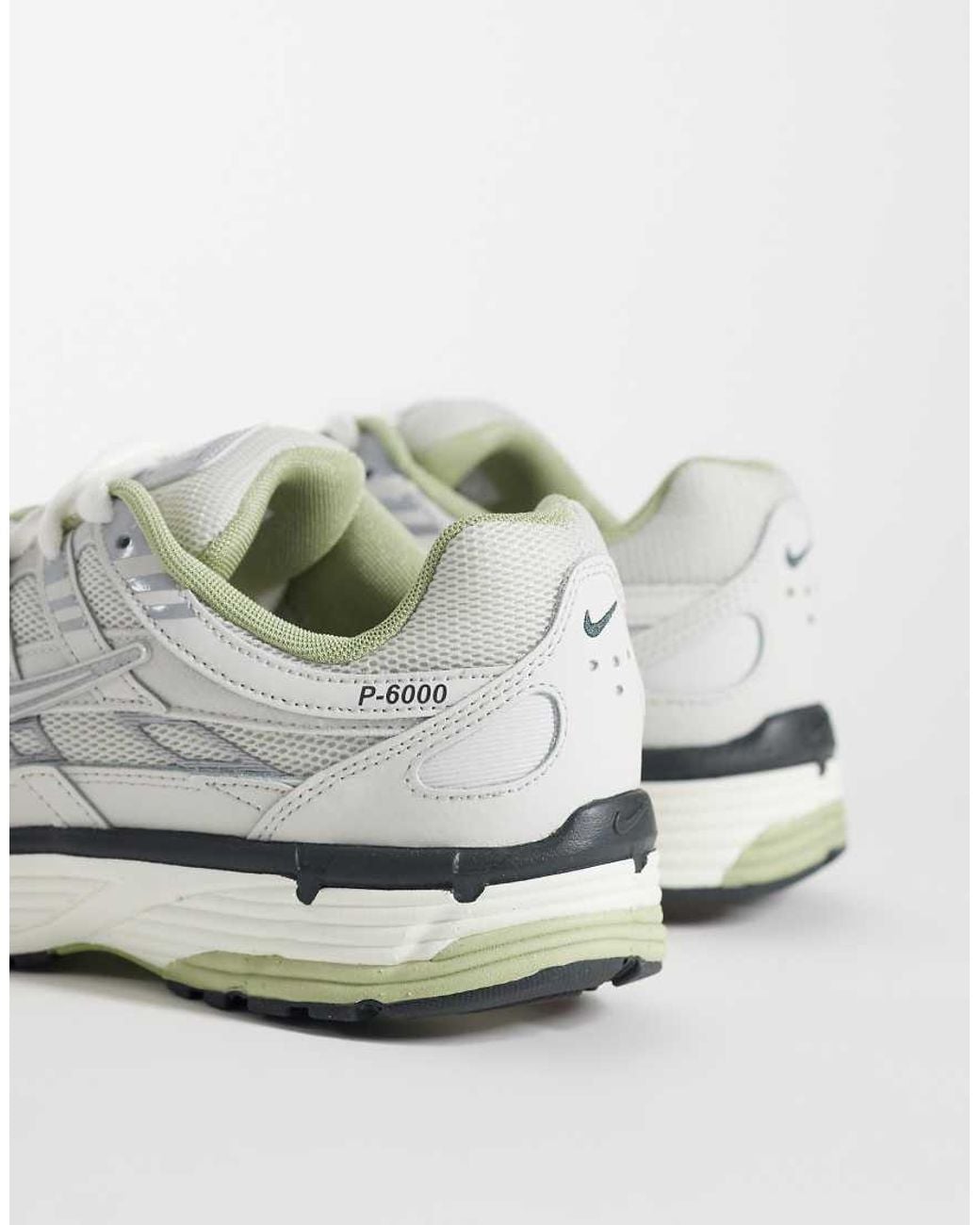 Nike White P-6000 Trainers for men