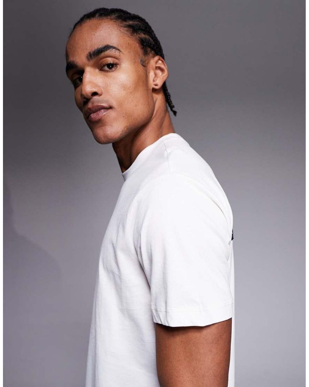 ARMANI EXCHANGE White Logo T-Shirt for men