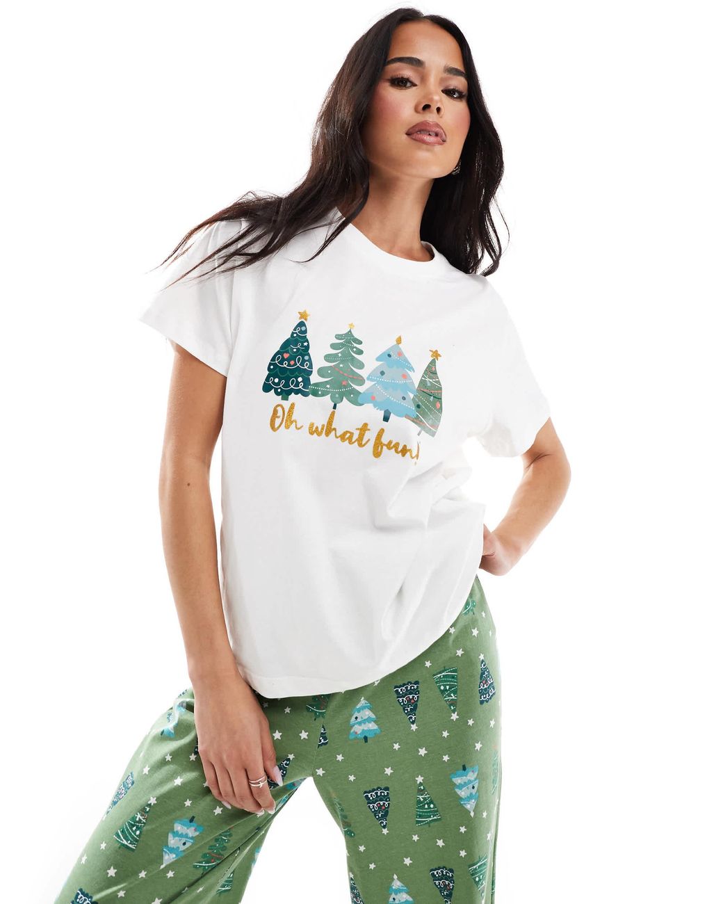 Ensemble Threadbare en coloris Green