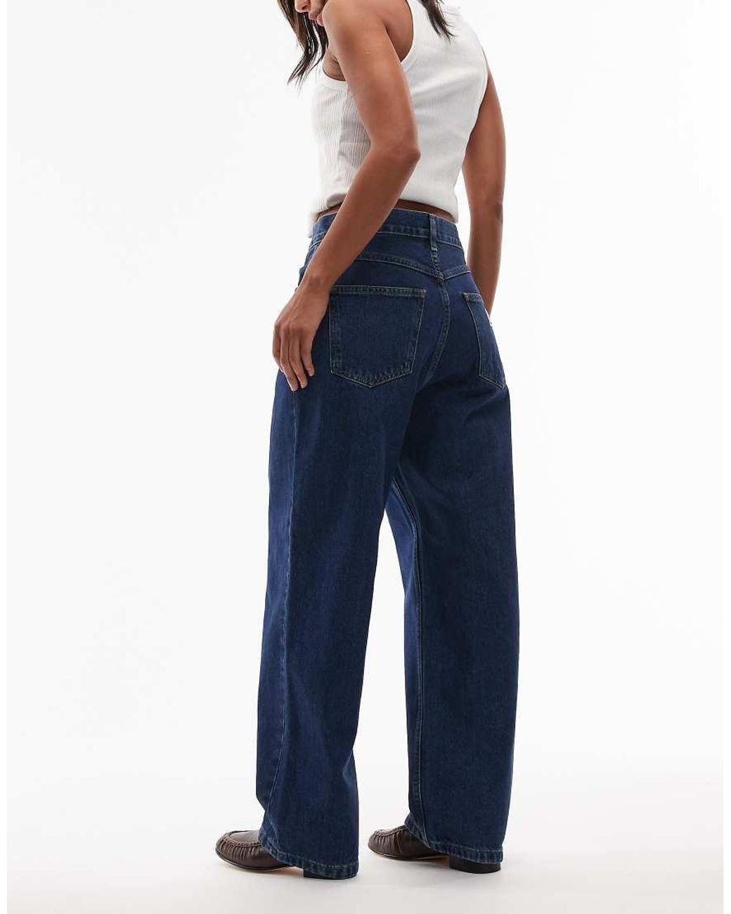 Carhartt Blue Brandon baggy Loose Straight Fit Jeans