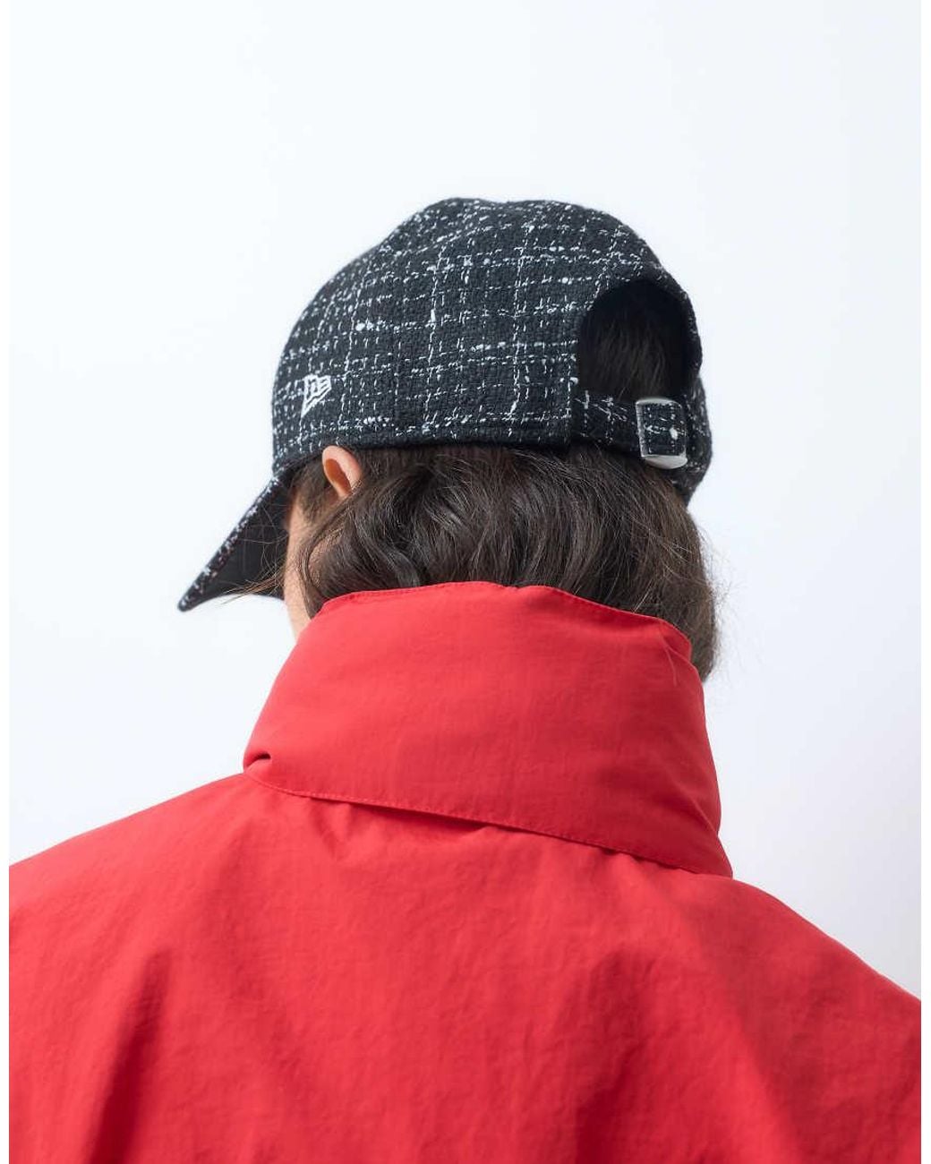 KTZ Red X Asos Exclusive 9forty Ny Yankees Tweed Cap