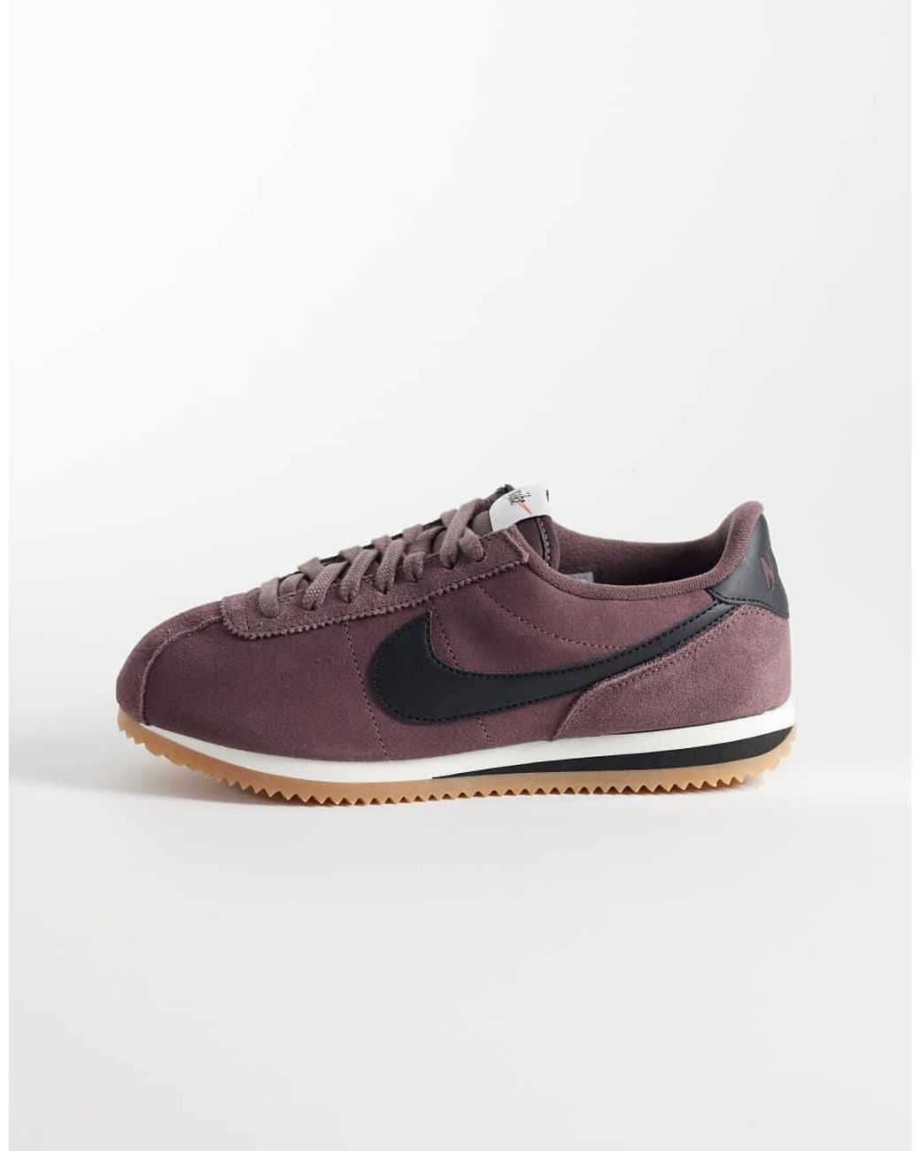 Nike Purple Cortez Suede Trainers