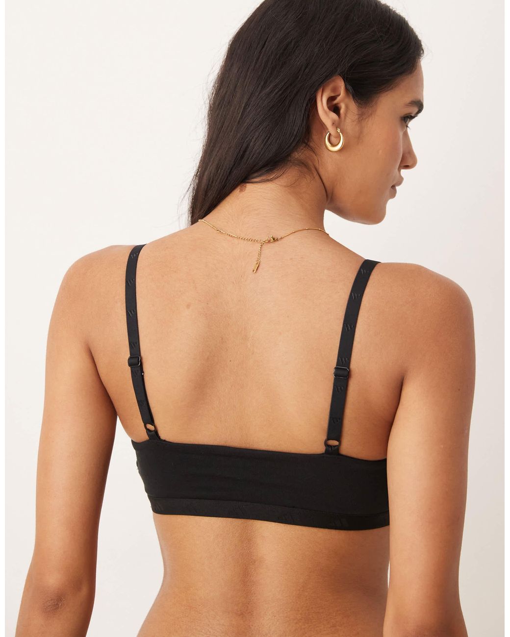 Adidas Black – elastisches bustier
