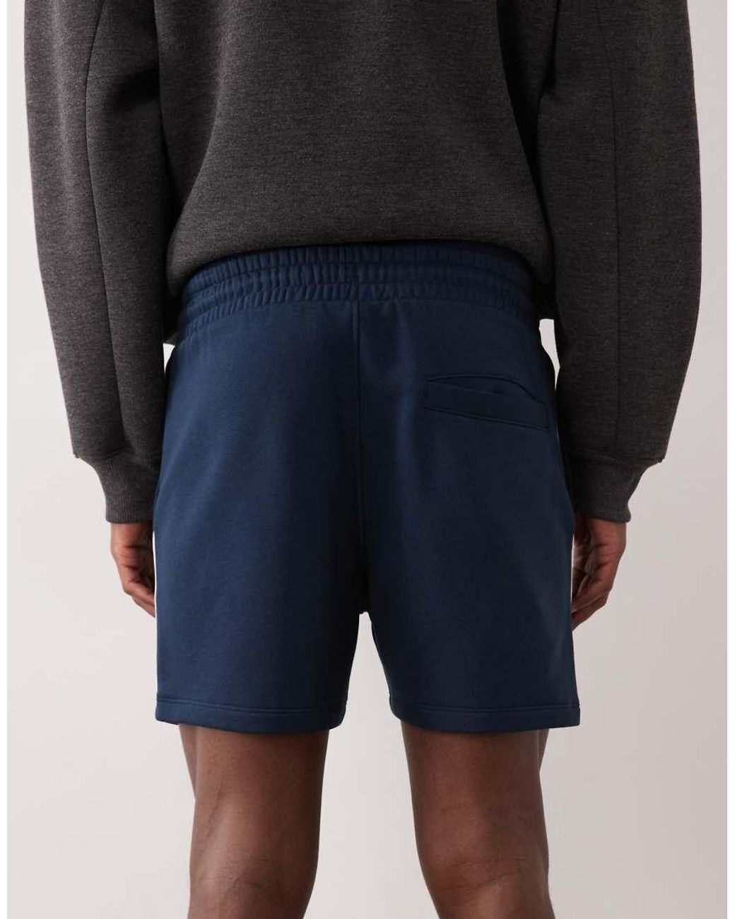 ASOS Multicolor Slim Fit Shorter Jersey Shorts With Contrast Side Piping for men