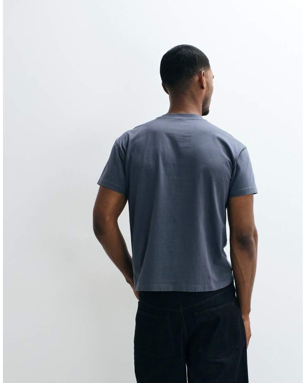 Cotton On Blue Slim Fit T-shirt for men
