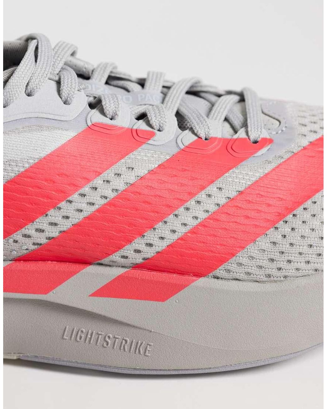 Adidas Originals Pink Adidas Running Adizero Pacer Trainers for men