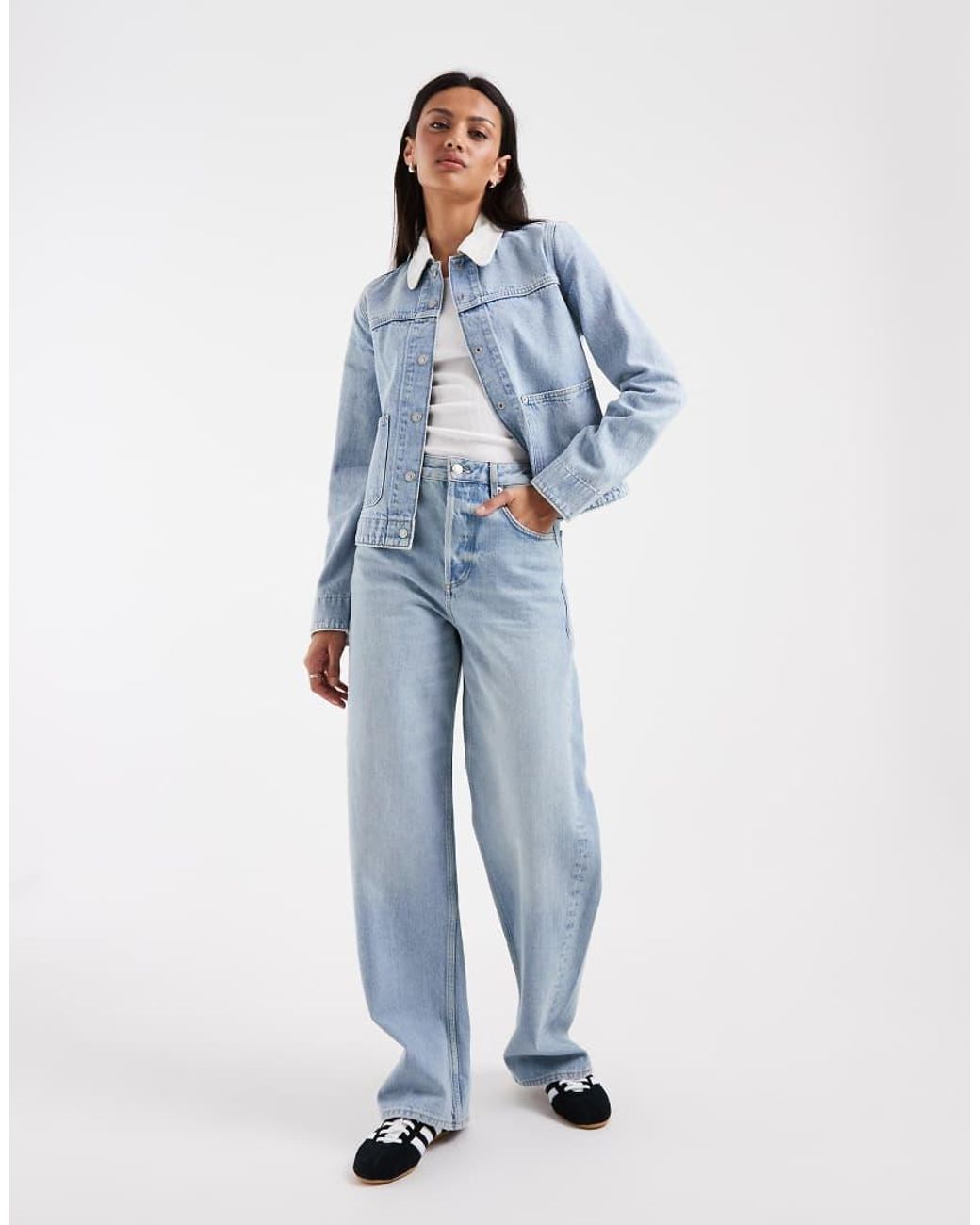 Giacca Trucker Multitasche di Levi's in Blue