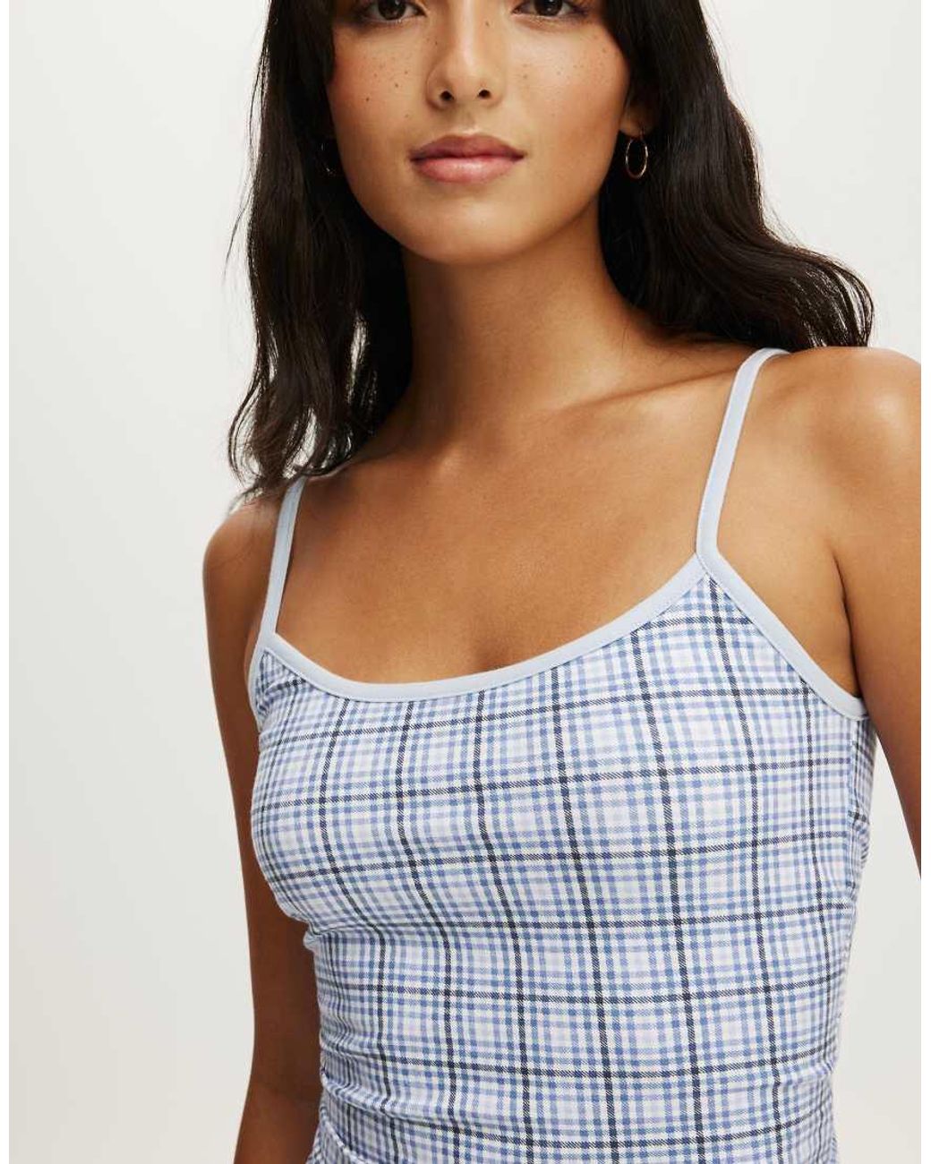 Cotton On Blue Dreamy Soft Longline Cami