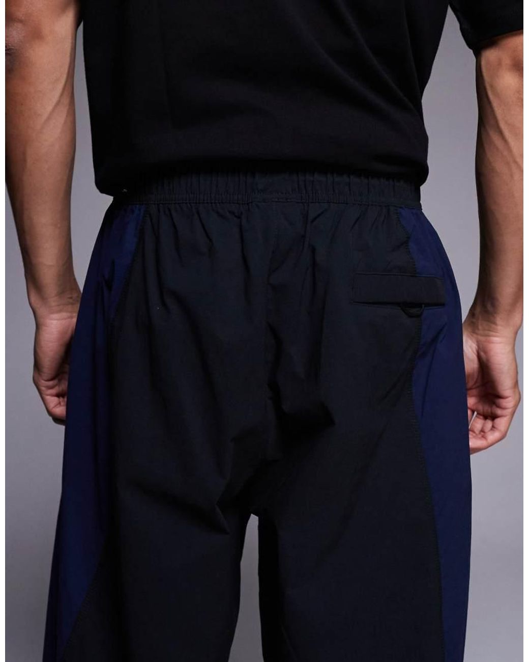 Nike Blue Tech Woven Joggers for men