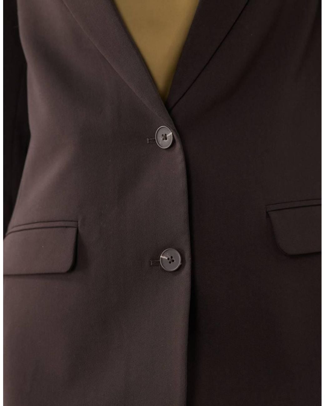 Jdy Brown Tailored Blazer Set